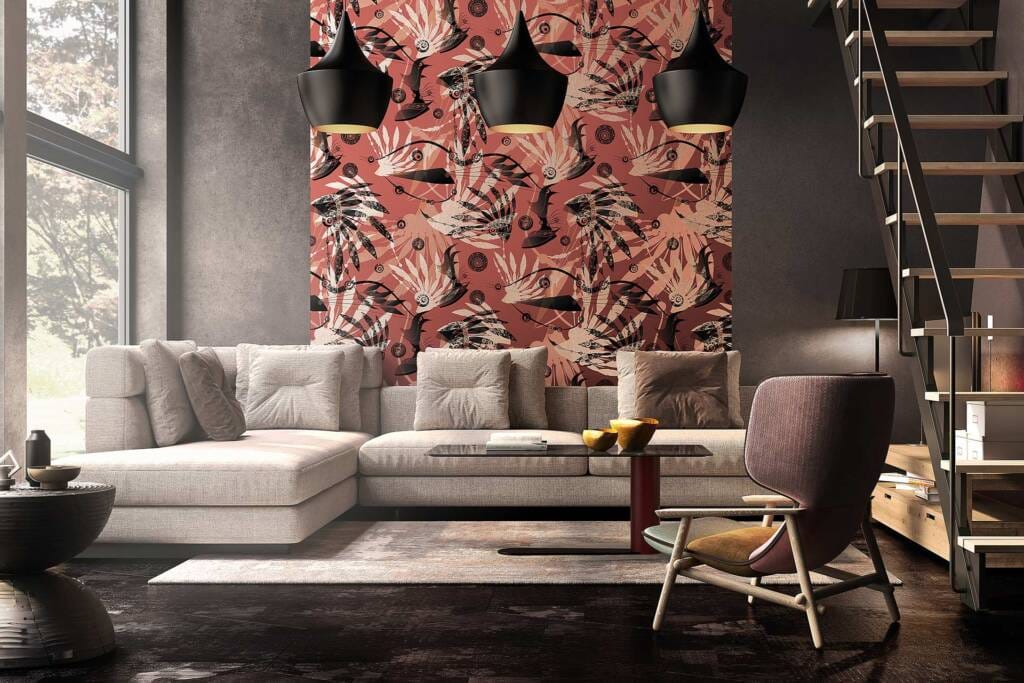 Luxury villa interior by interior design companies in Dubai featuring premium finishes, open space, and elegant detailing.